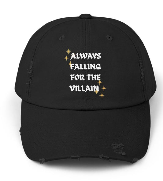 Falling for the Villain Distressed Cap