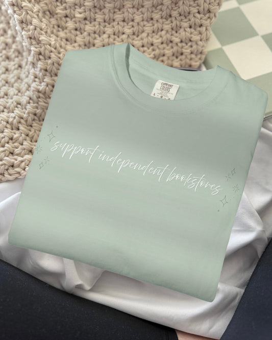 Support Independent Bookstores T-shirt