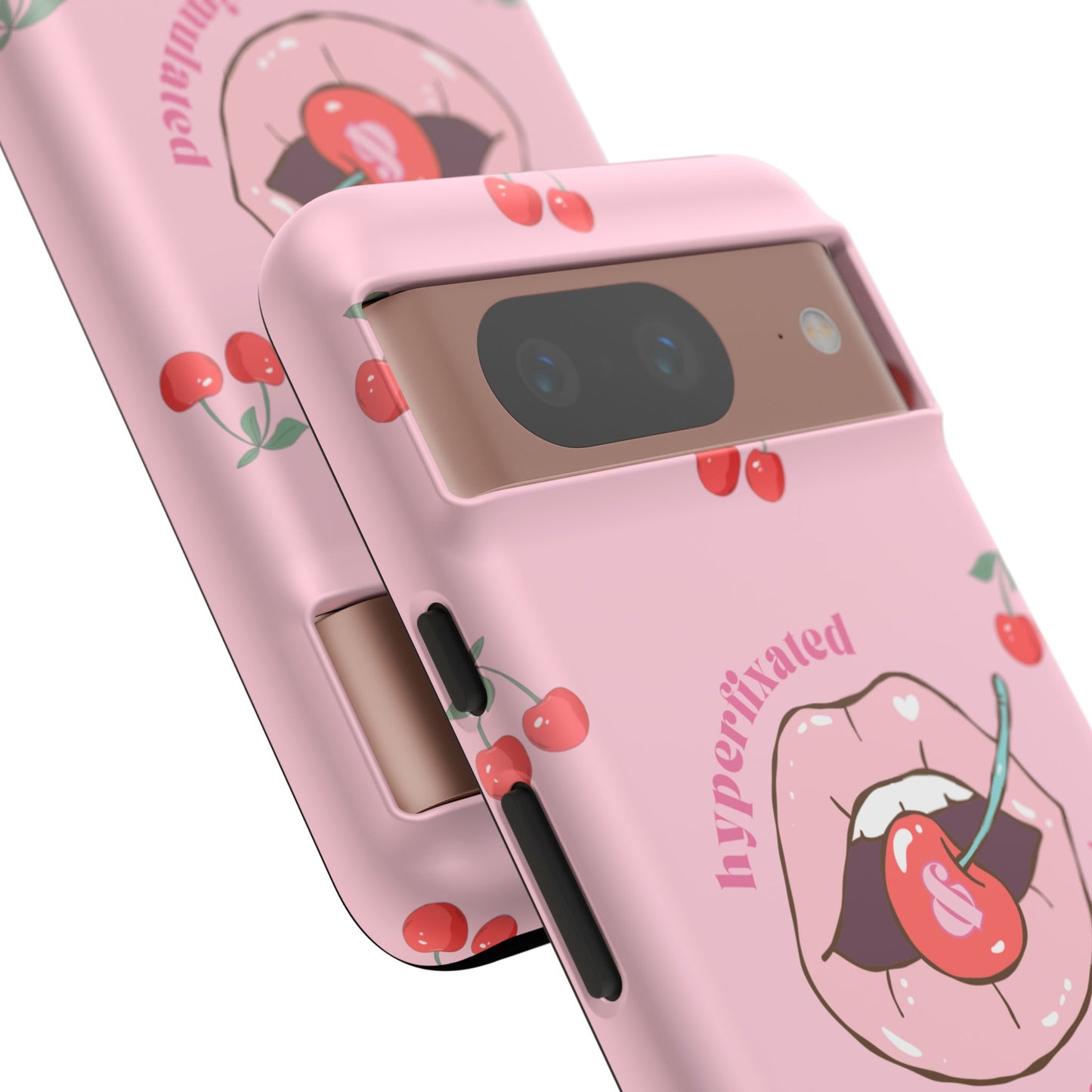 Hyperfixated and Overstimulated Phone Case