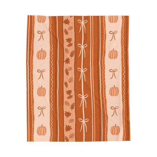 Pumpkin Fall Blanket