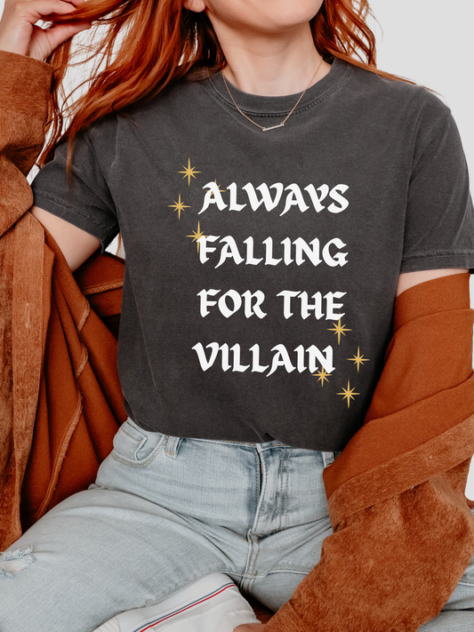 Falling for the Villain T-shirt
