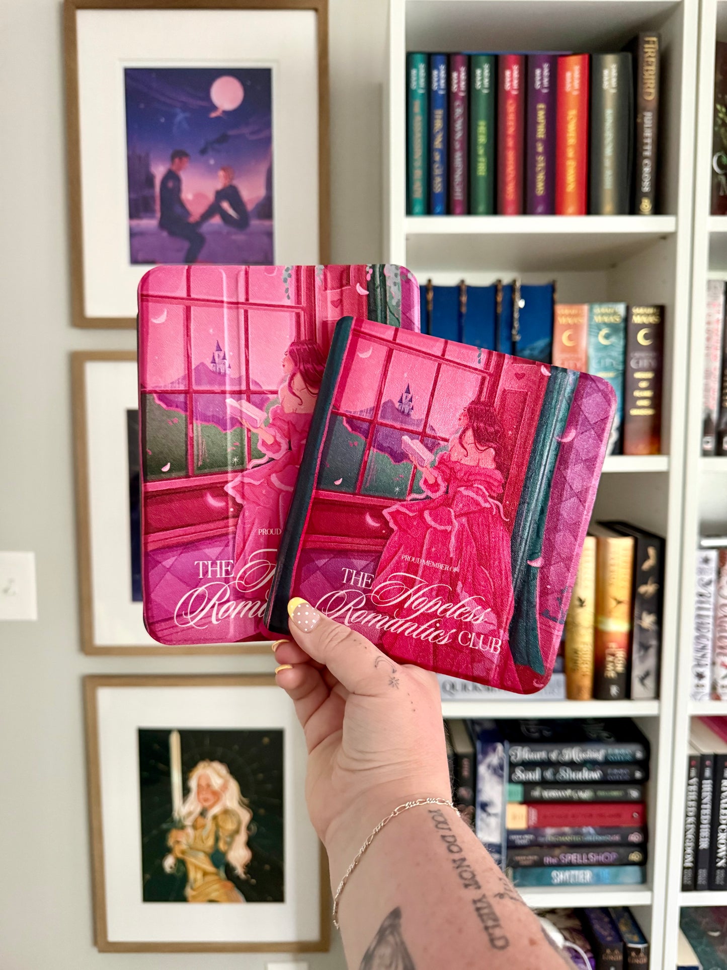 Hopeless Romantic Kobo Libra Colour Case Collab