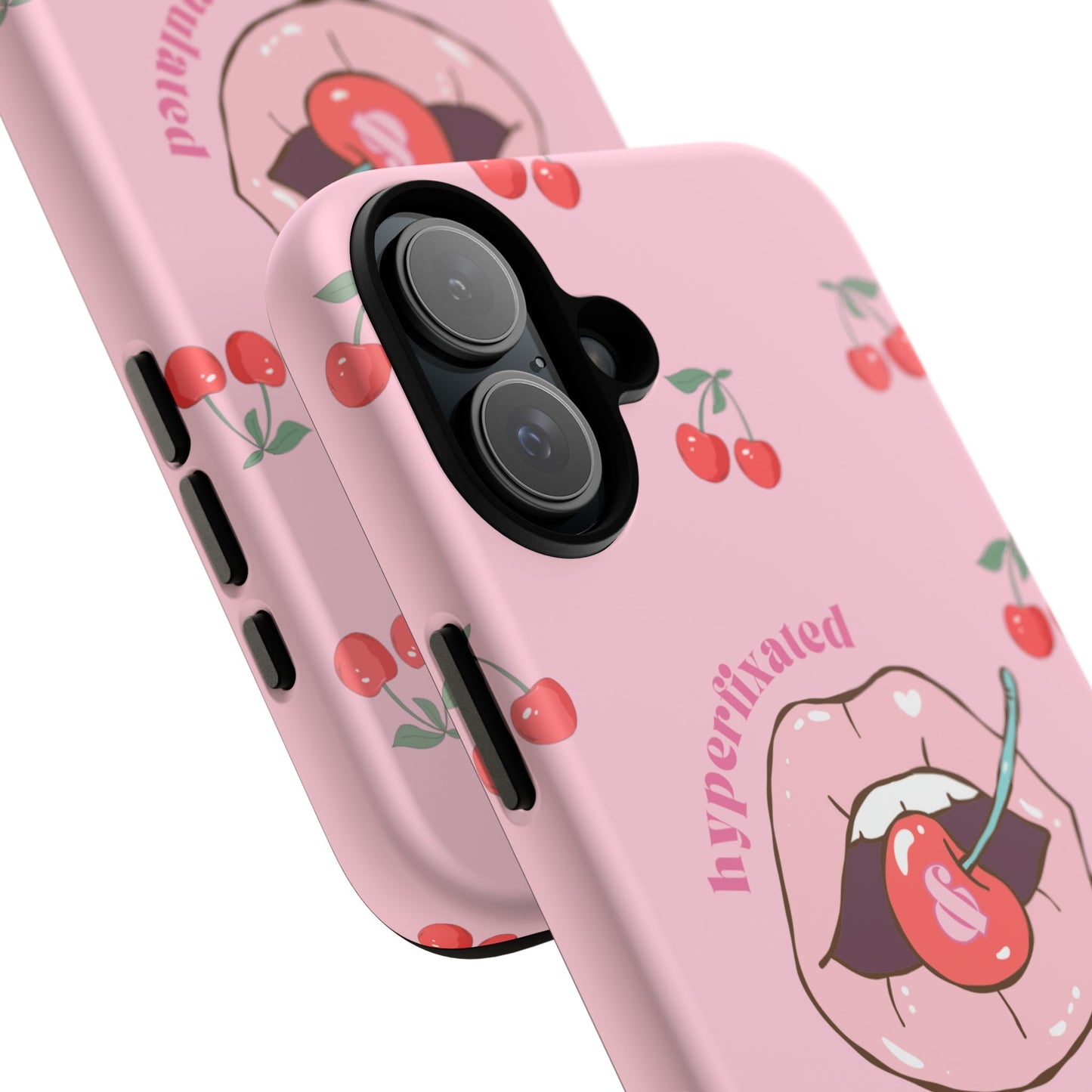 Hyperfixated and Overstimulated Phone Case