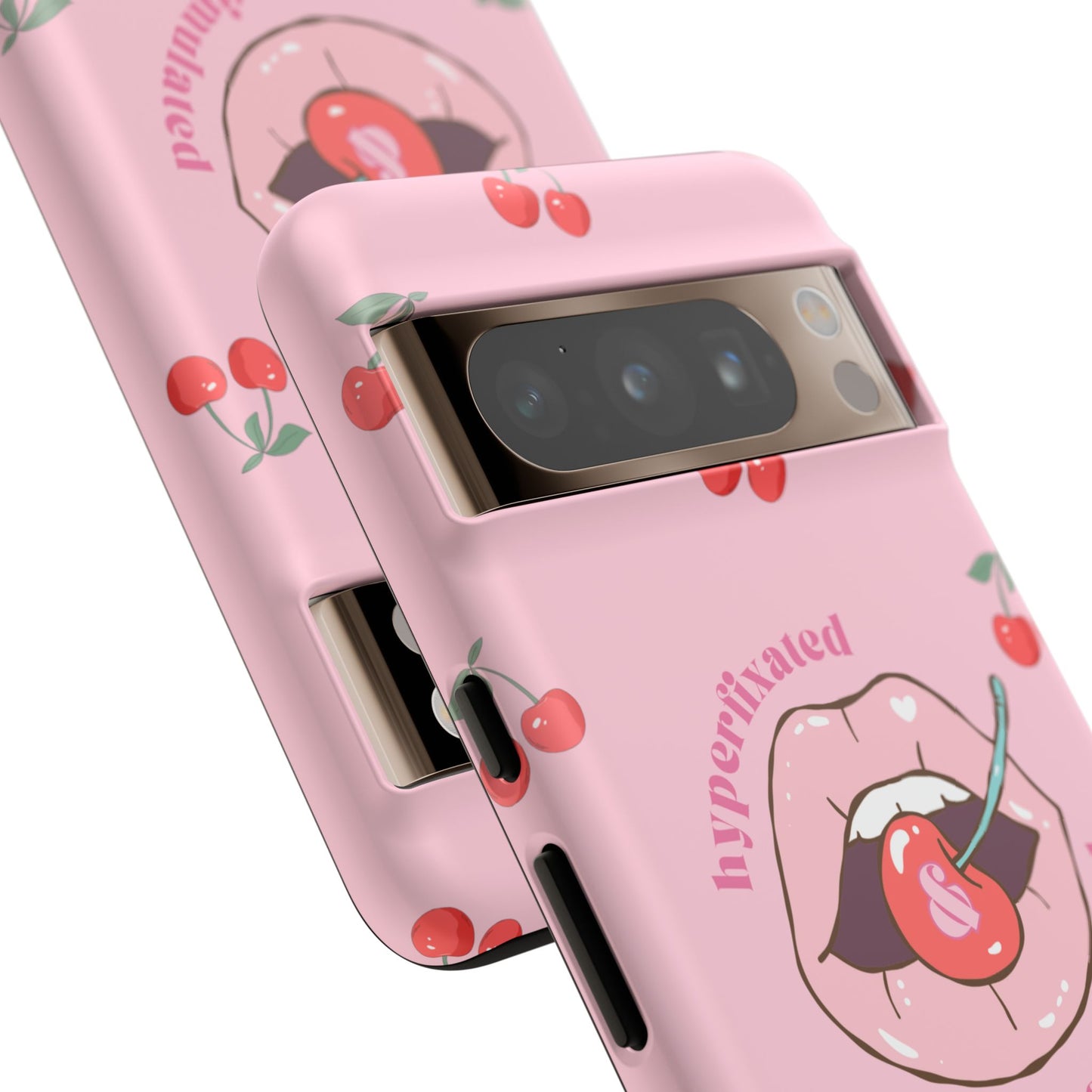Hyperfixated and Overstimulated Phone Case