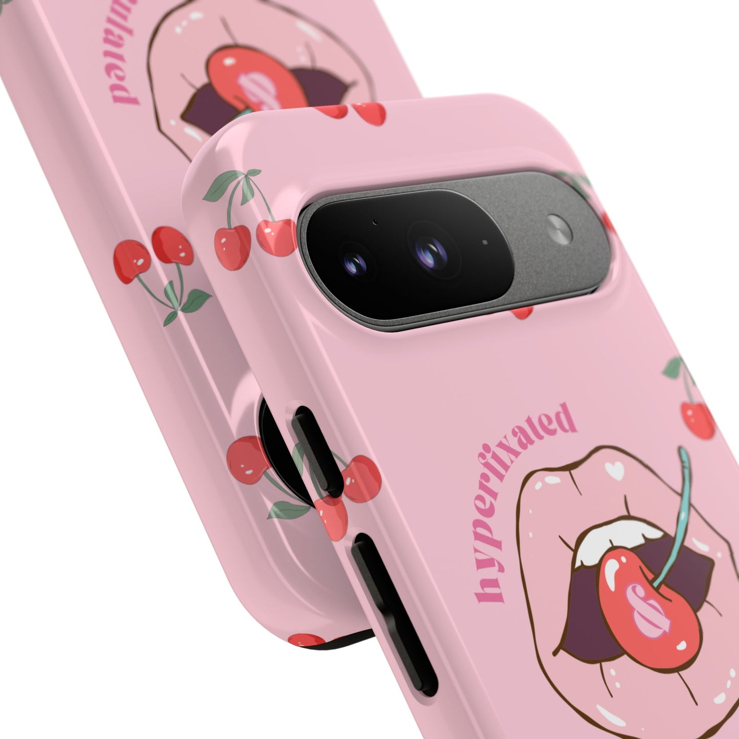 Hyperfixated and Overstimulated Phone Case