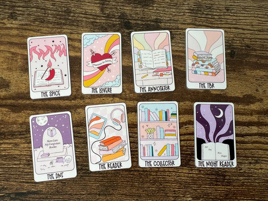 Terra card reading stickers