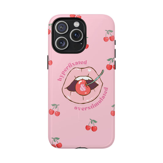 MagSafe Overstimulated Cherry Phone Case