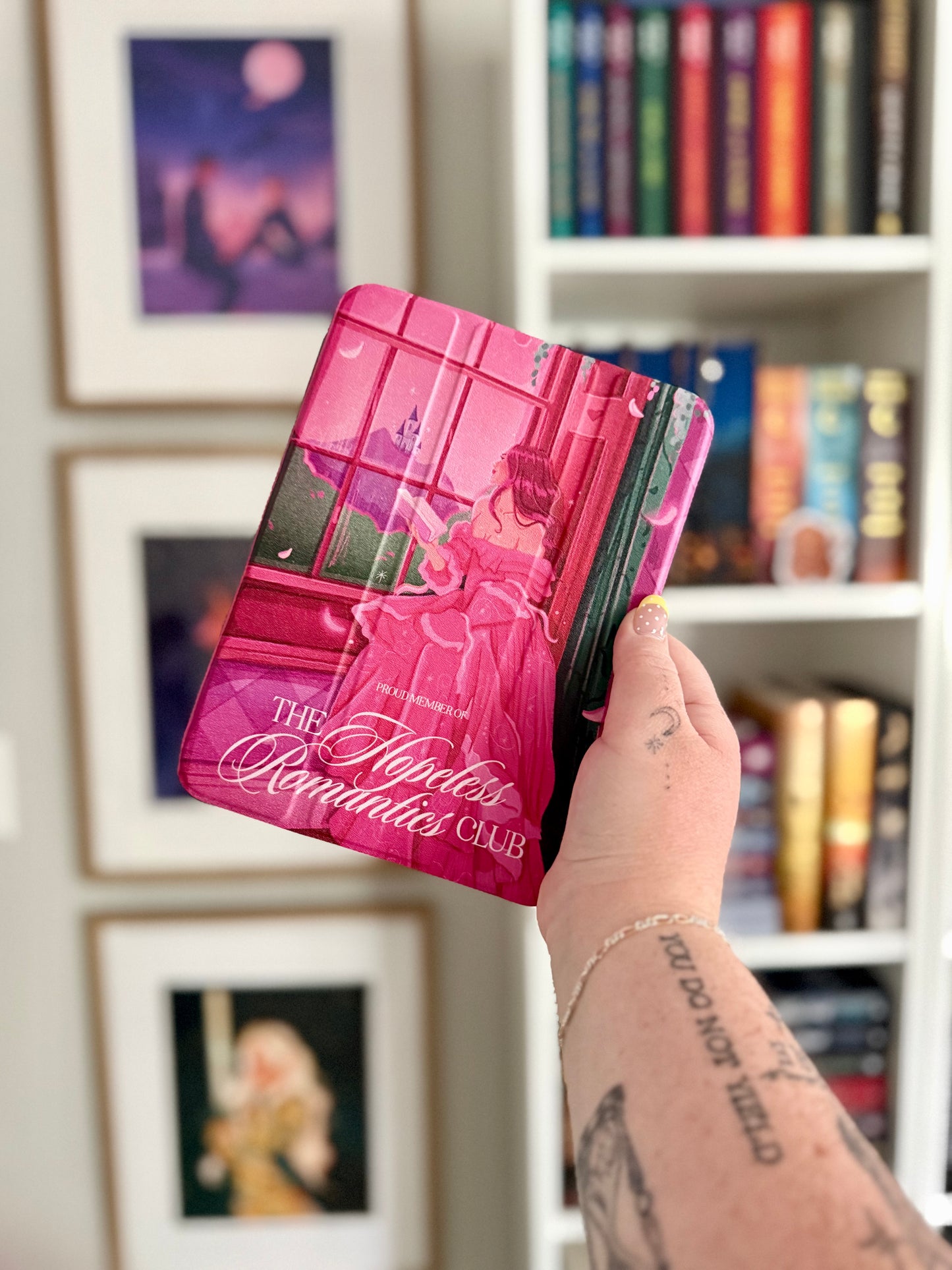 Hopeless Romantic Clear Back IPad Mini Collab