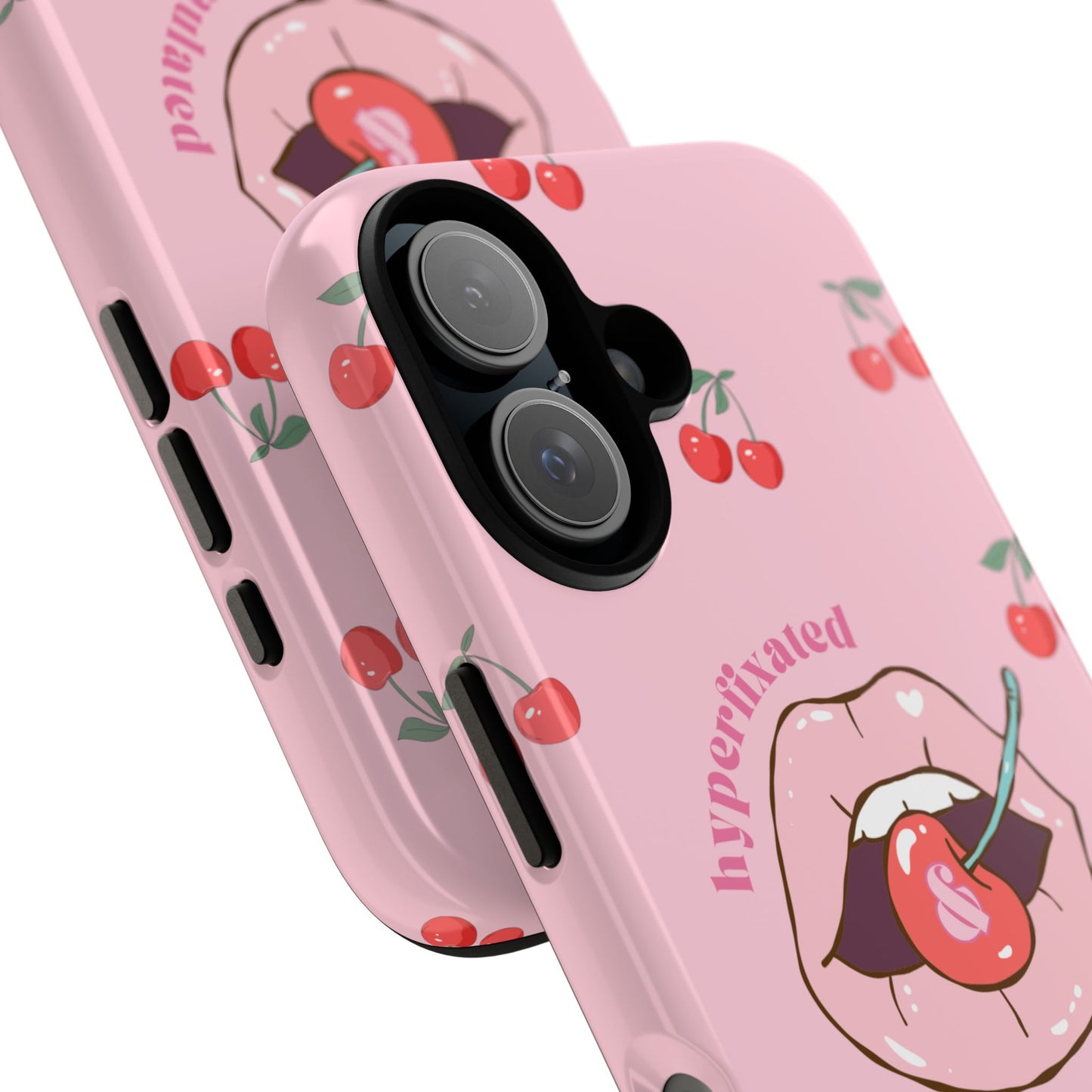 Hyperfixated and Overstimulated Phone Case