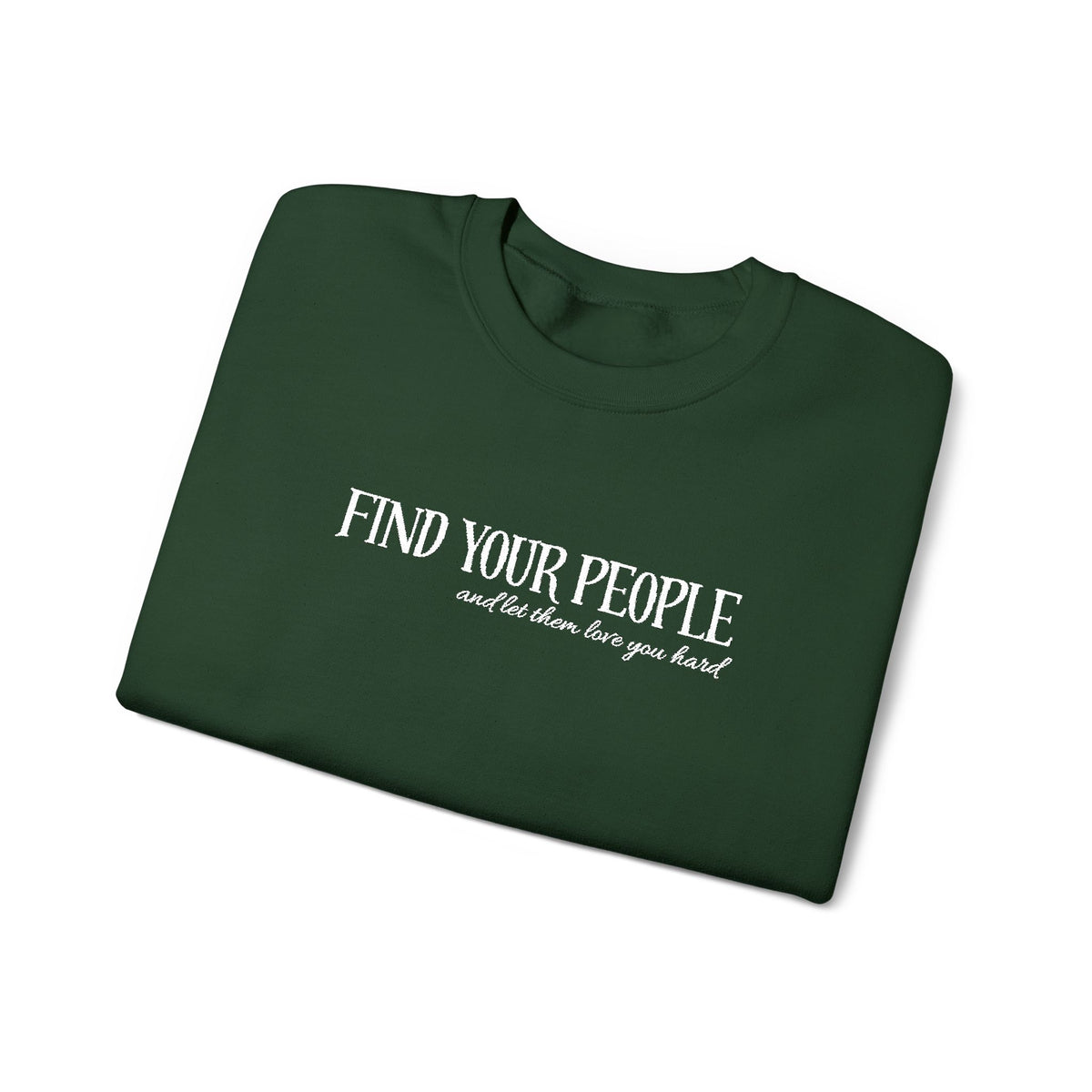 Officially Licensed Find you People Crewneck Sweatshirt