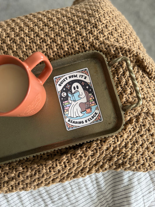 Reading O' Clock Bookmark