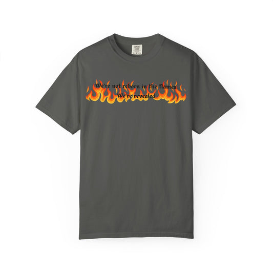 Officially Licensed Reborn In the Flames T-shirt