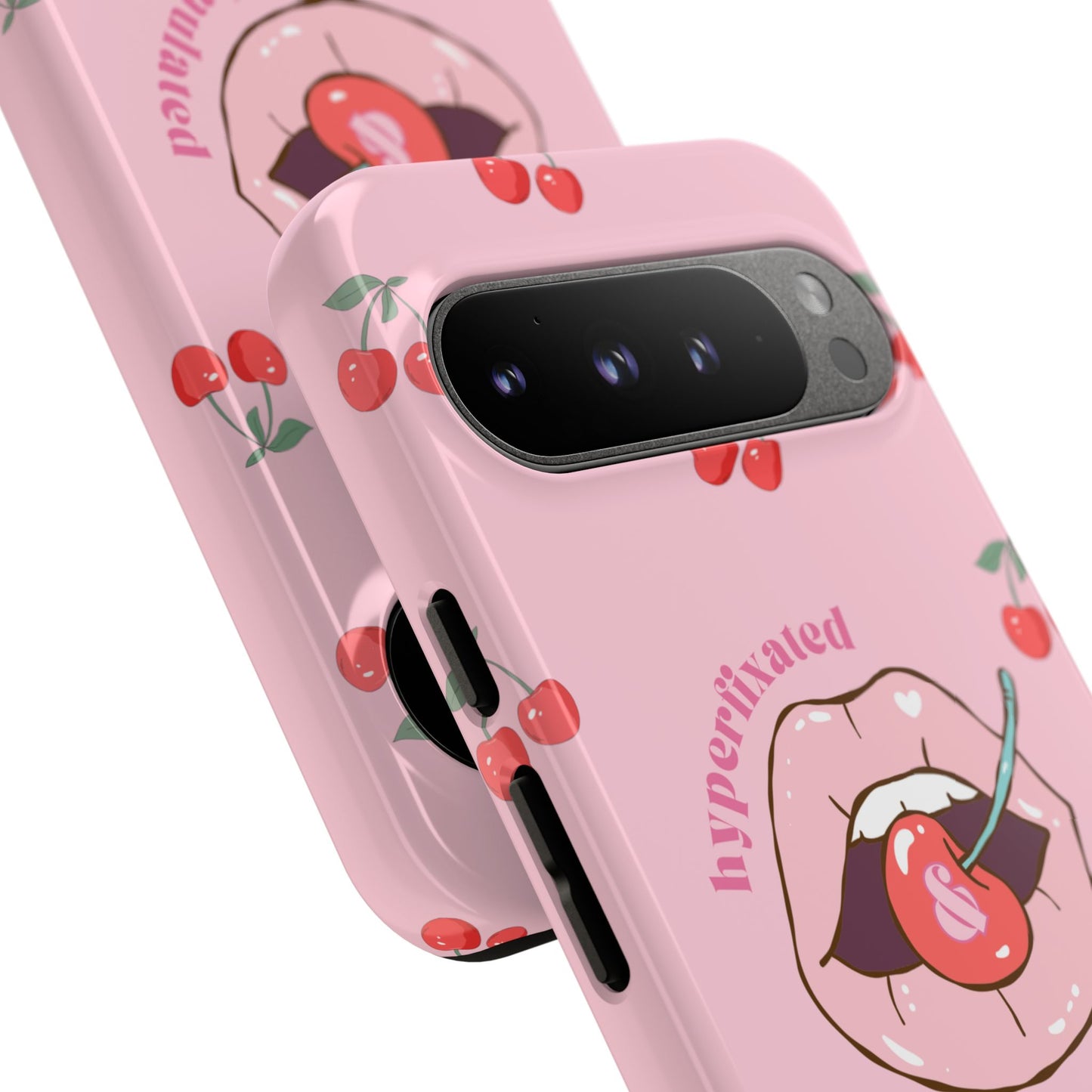 Hyperfixated and Overstimulated Phone Case