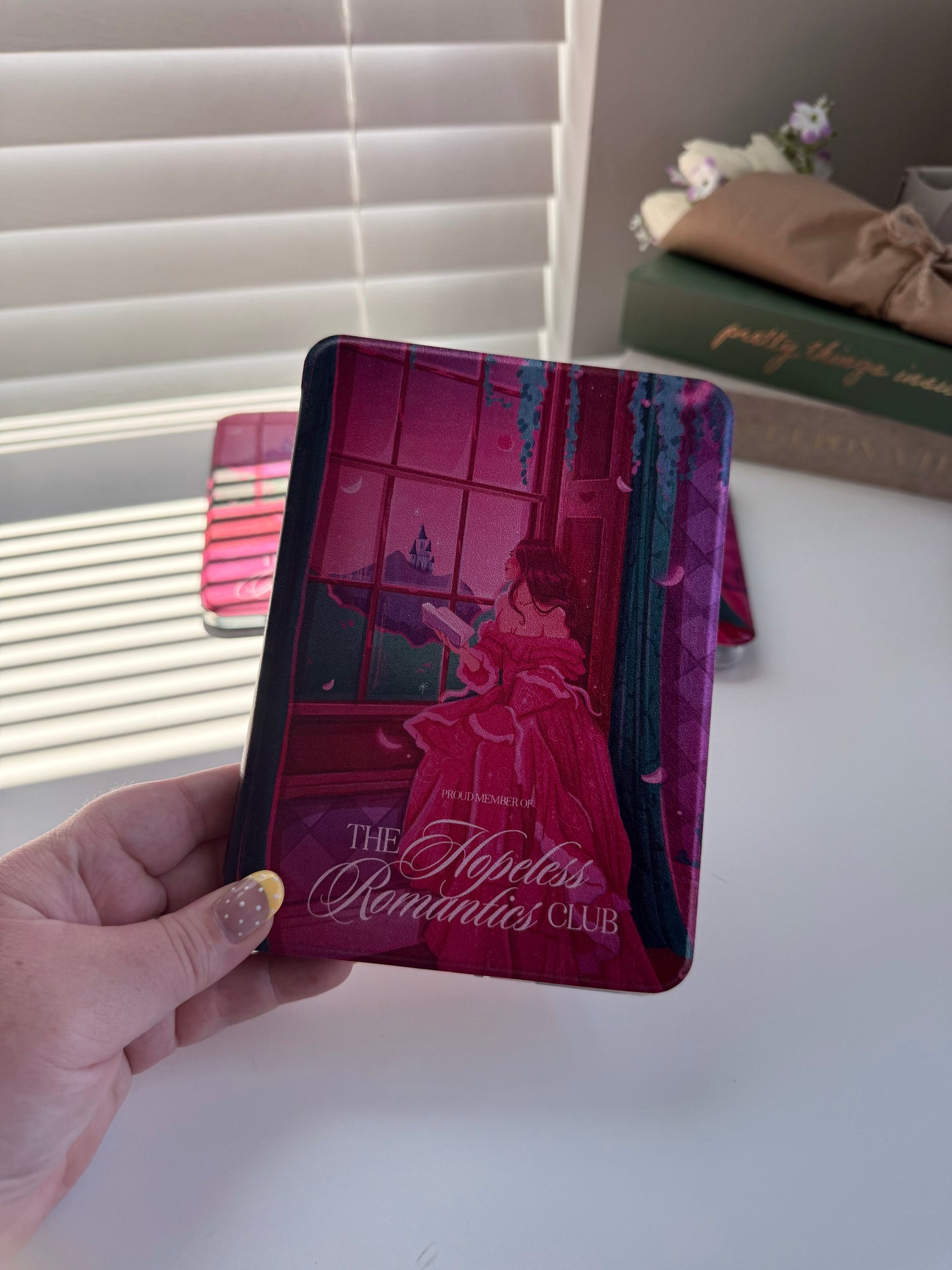 Hopeless Romantic Clear Back Detachable Kindle Case Collab