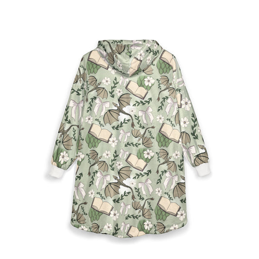 Spring Dragon Unisex Hooded Blanket