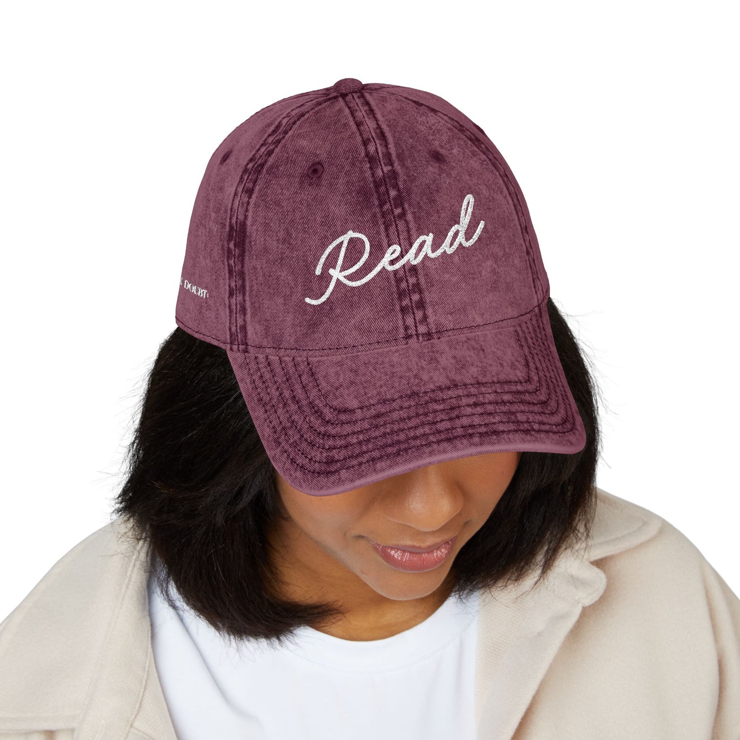 WID: Read Embroidered Vintage Hat