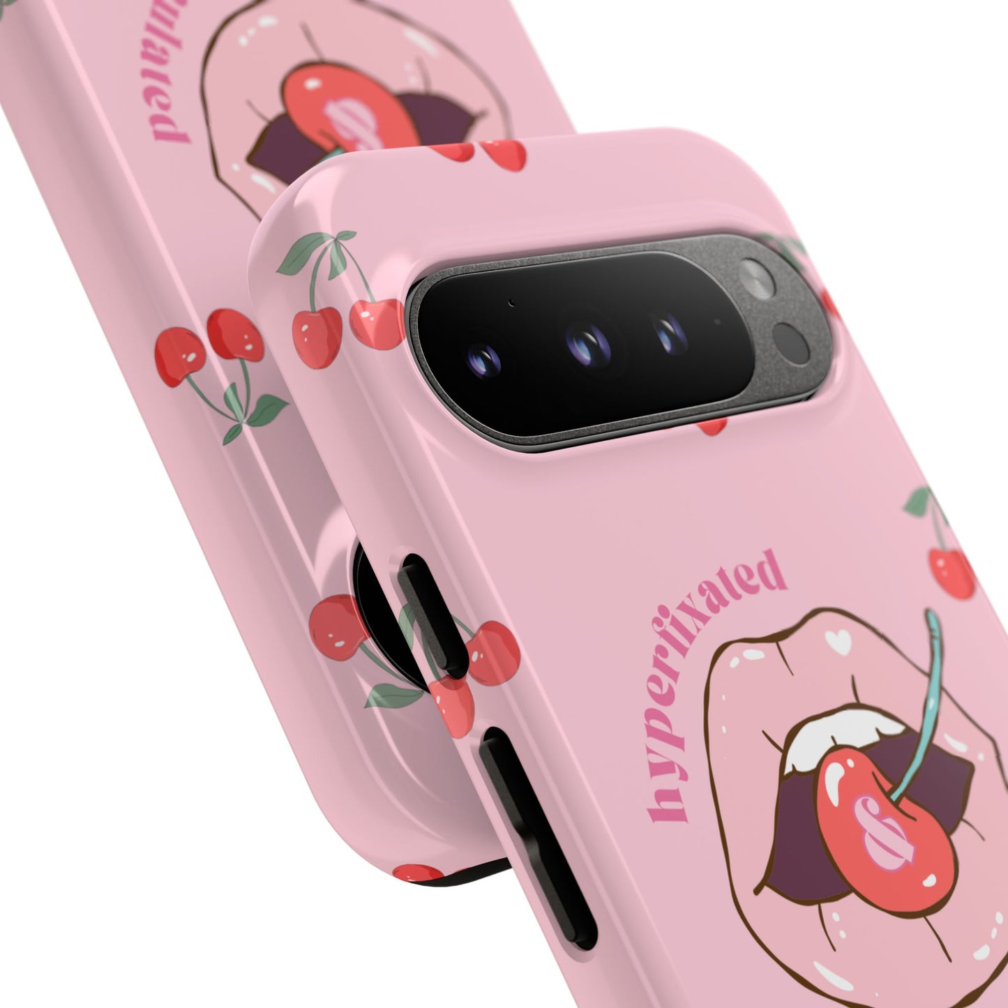 Hyperfixated and Overstimulated Phone Case