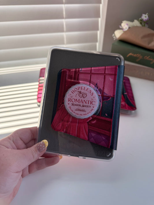 Hopeless Romantic Clear Back Detachable Kindle Case Collab