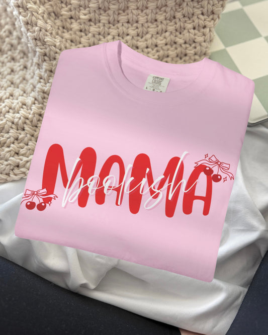 Bookish MAMA Cherry T-shirt