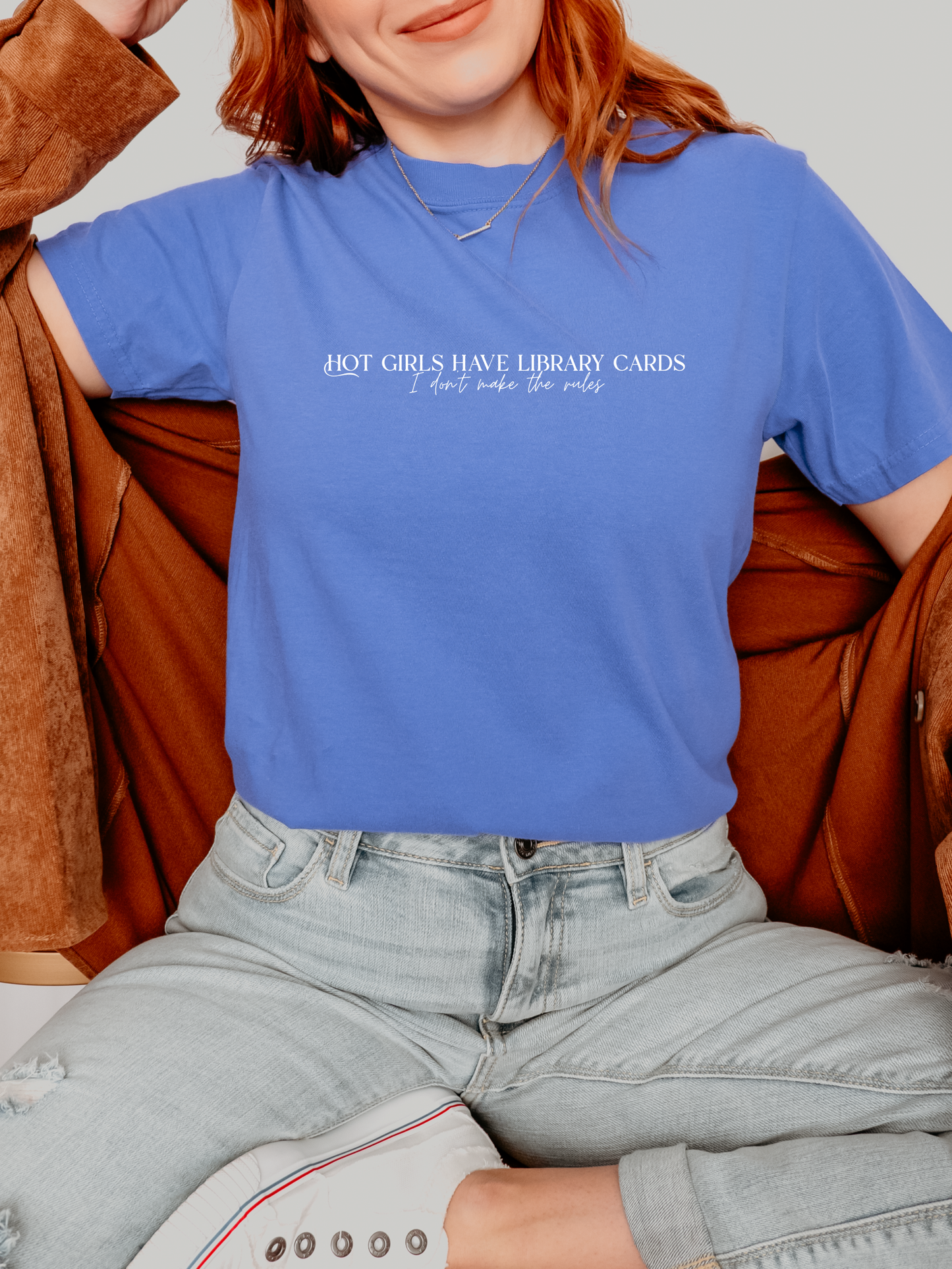 Hot girls have library cards T-shirt
