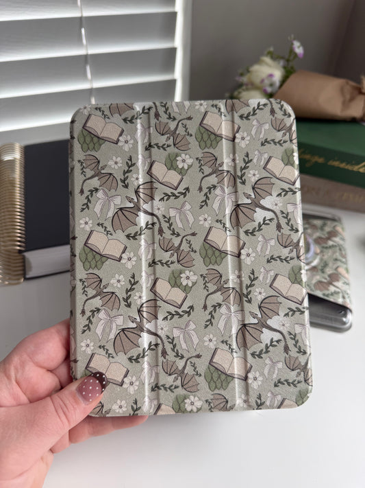 Spring Dragon Clear Back iPad Mini Case