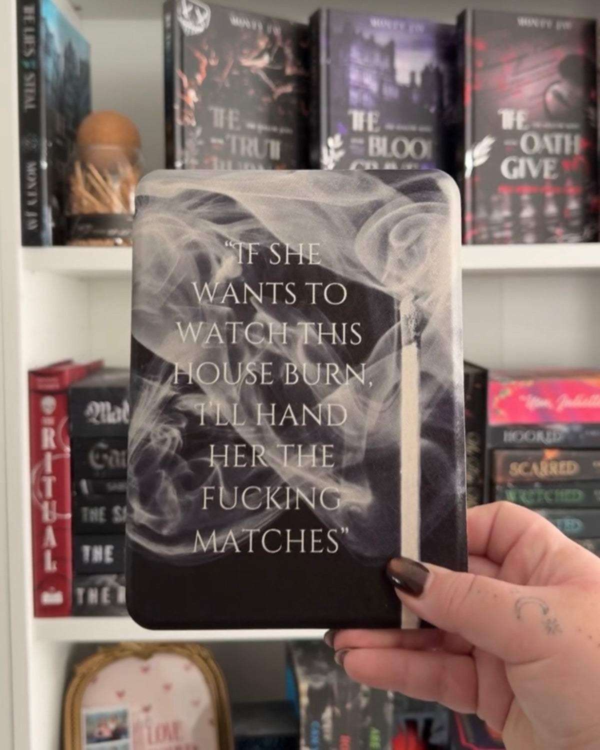 Officially Licensed Detachable Matches Clear Back Kindle Case