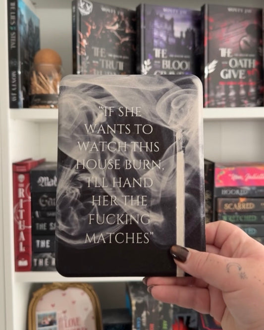 Officially Licensed Detachable Matches Clear Back Kindle Case