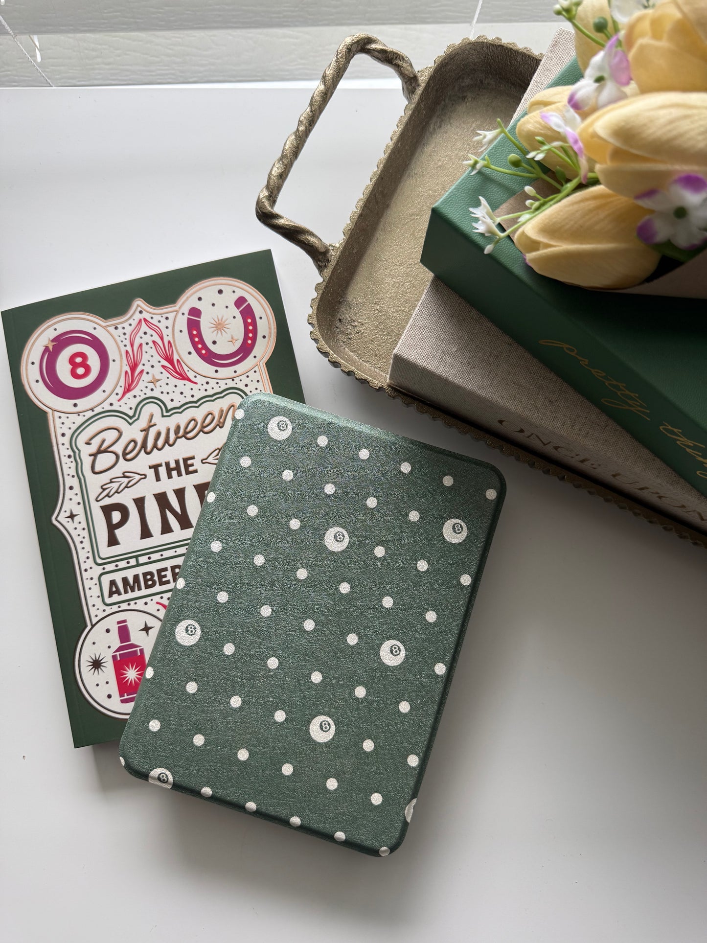 Officially Licensed Amber Palmer Pool Ball Clear Back Kindle Case